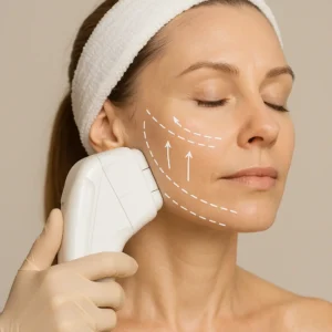 Woman having HI-FU to reduce wrinkles call LA LIPO Northolt Now!