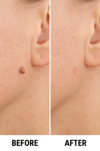Skin tags removal Northolt before and after